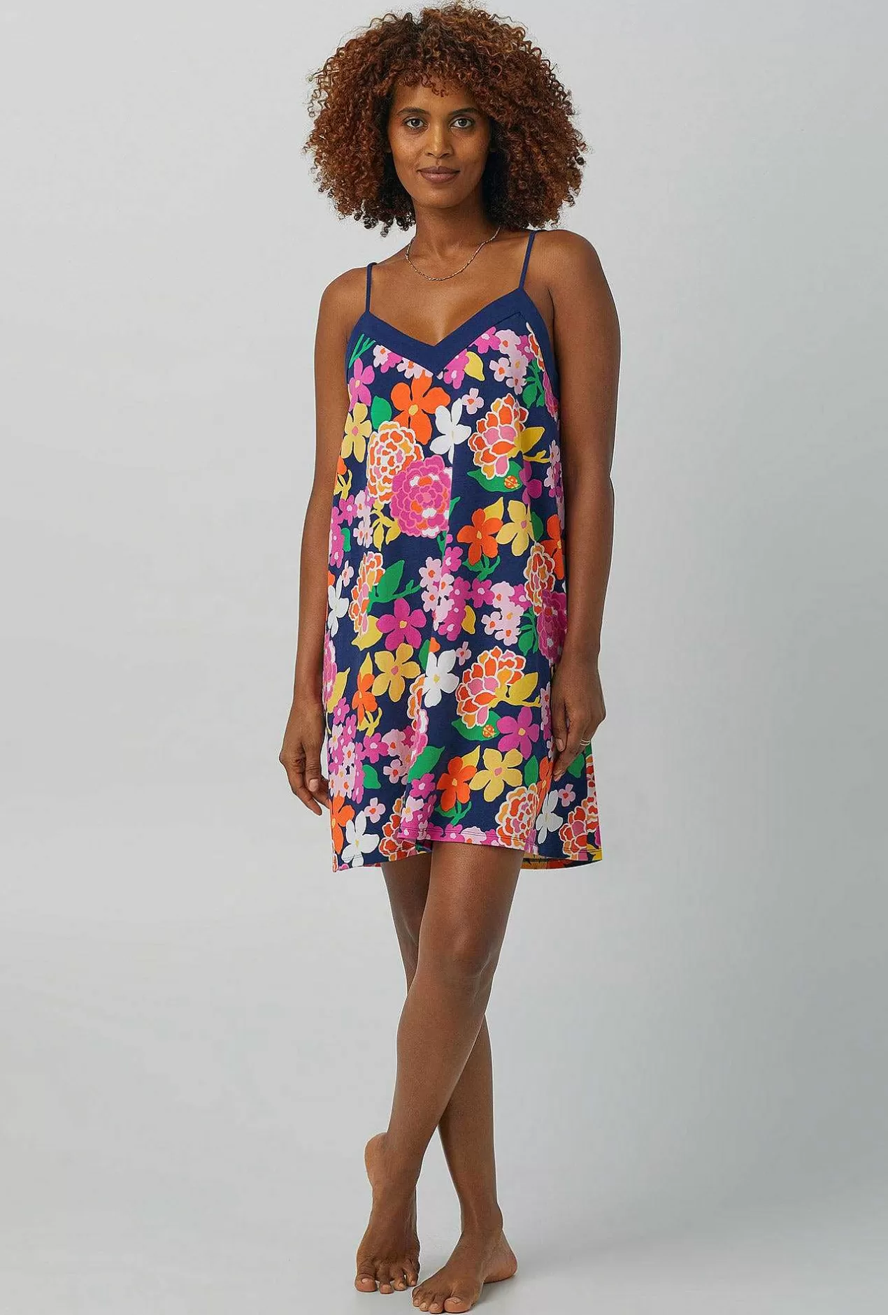 Sleepshirts & Chemises*Bedhead Pajamas Bedhead X Trina Turk Greenhouse Floral Stretch Jersey Chemise
