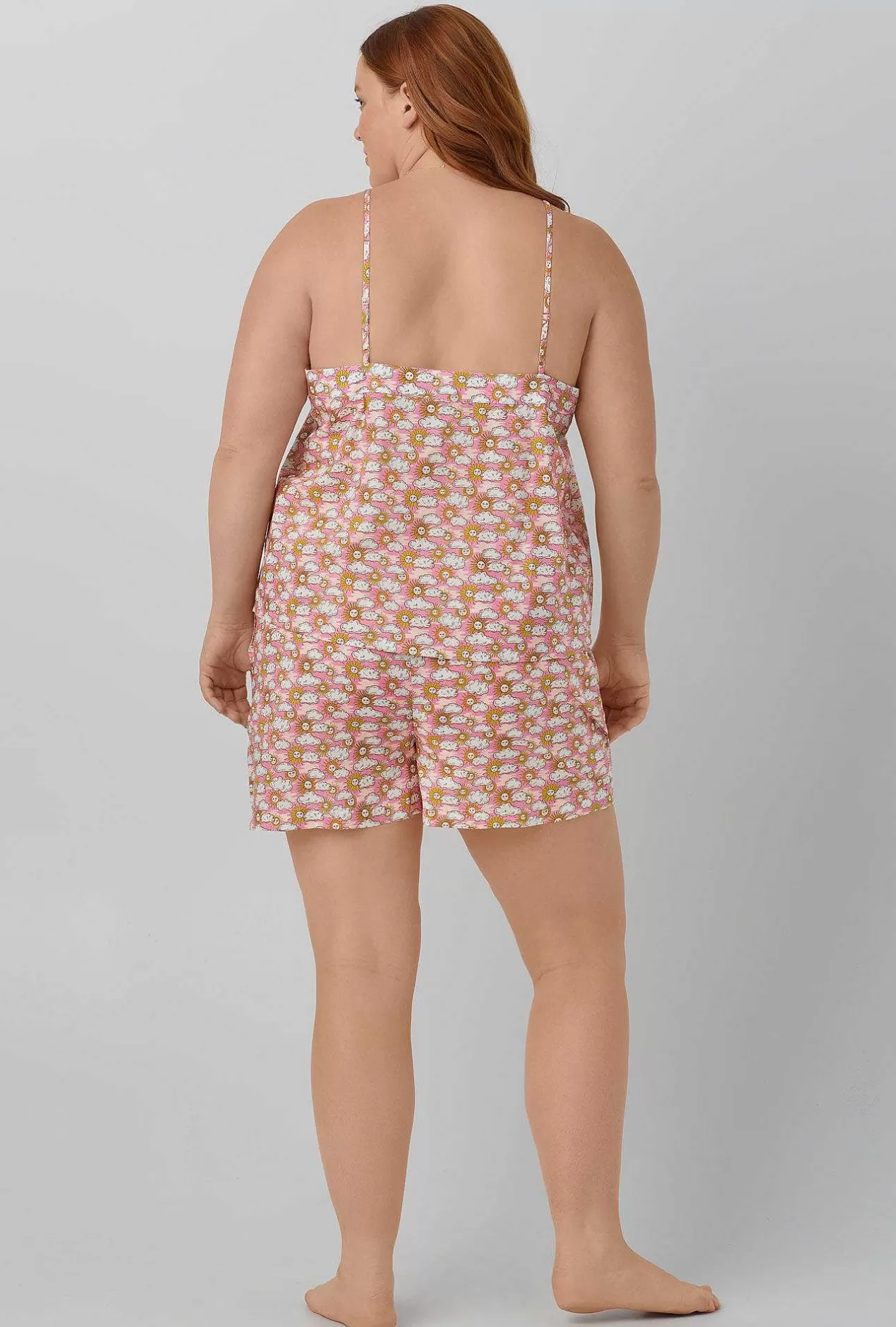 Shorty Sets*Bedhead Pajamas Follow The Sun Cami Woven Cotton Tana Lawn® Shorty Pj Set Made With Liberty