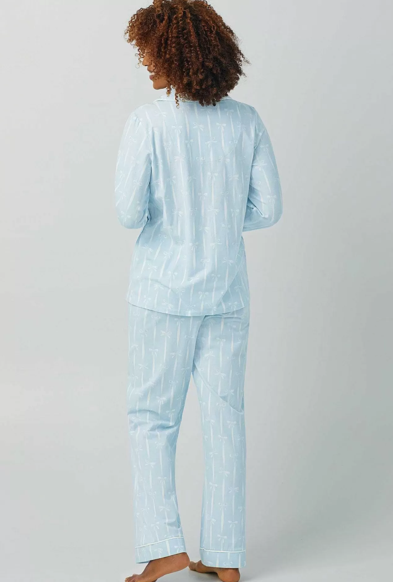 Long Sleep Sets*Bedhead Pajamas Tying The Knot Long Sleeve Classic Stretch Jersey Pj Set