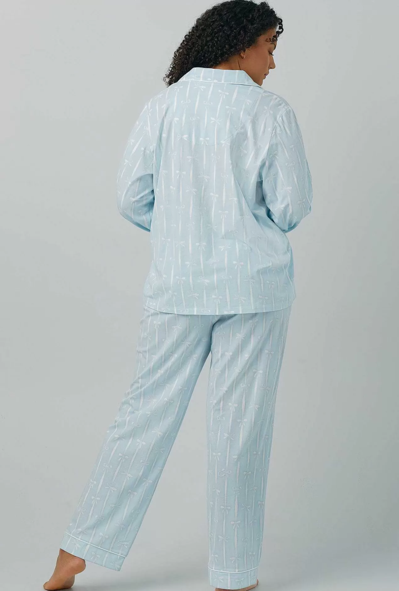 Long Sleep Sets*Bedhead Pajamas Tying The Knot Long Sleeve Classic Stretch Jersey Pj Set